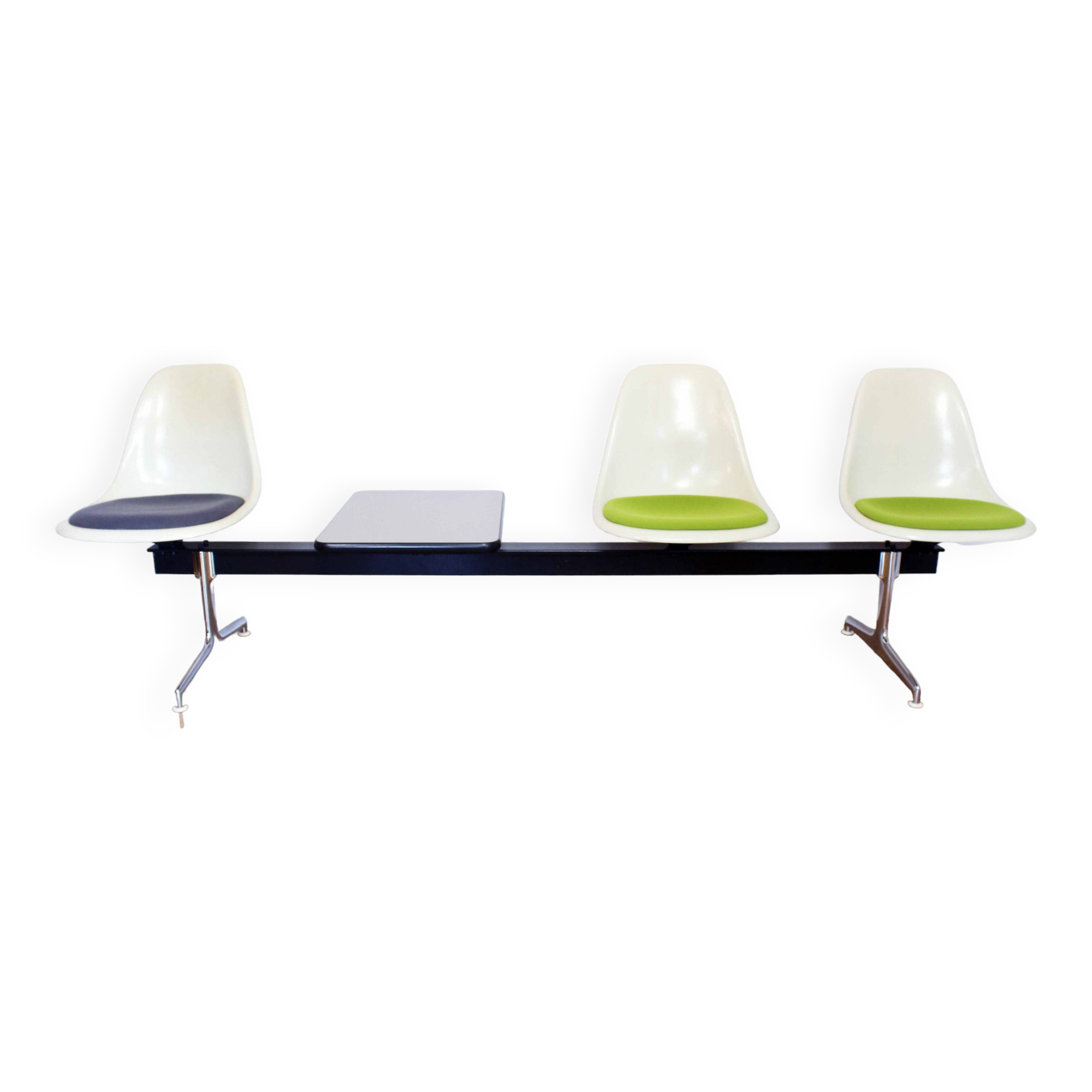 Banc Eames 3 places Edition Vitra 1970