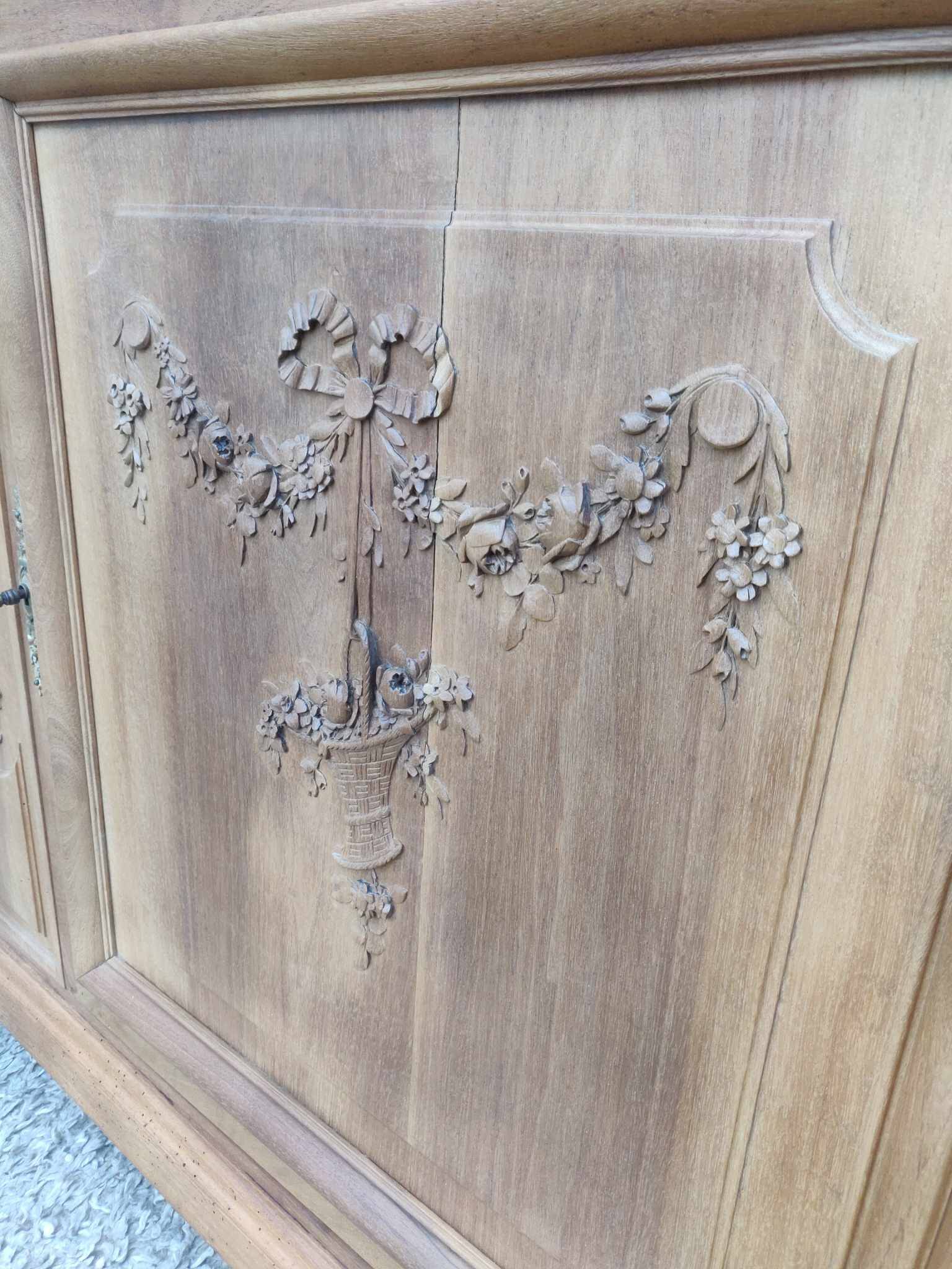 Two carved body dresser