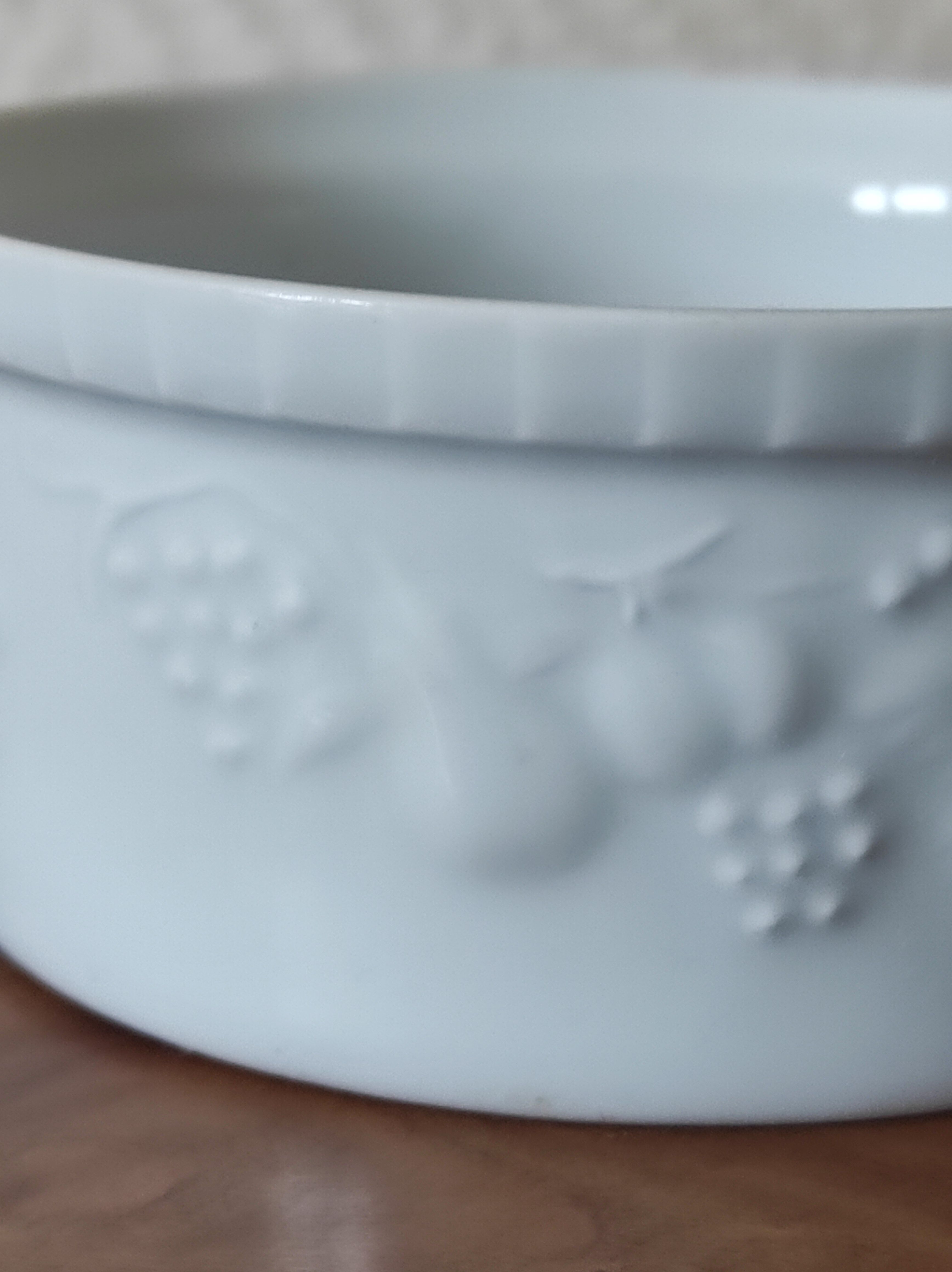 Porcelain ramekin series 'Wild Ivy' Philippe Deshoulieres