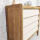 Vintage nude chest of drawers