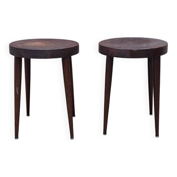Paire de tabouret bistrot Baumann — Beyit