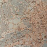 Carte vintage de Naples – 1930