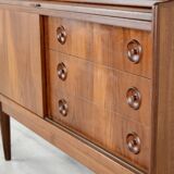 Midcentury Danish desk/bookcase/Secretaire in stunning teak.