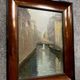 Giuseppe VIGANO: oil on canvas view of Venice circa 1930-1940