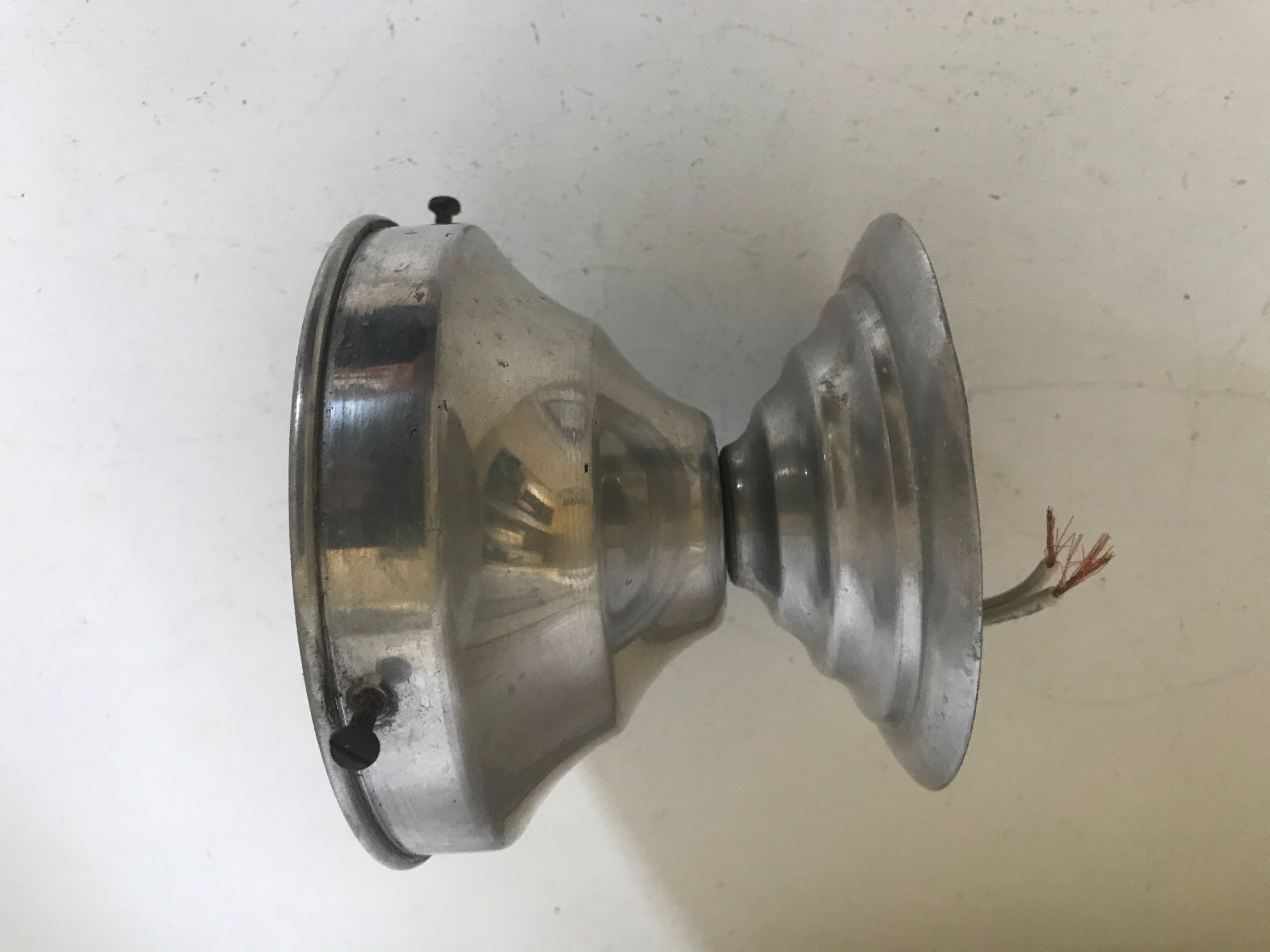 Art Deco opaline ceiling light
