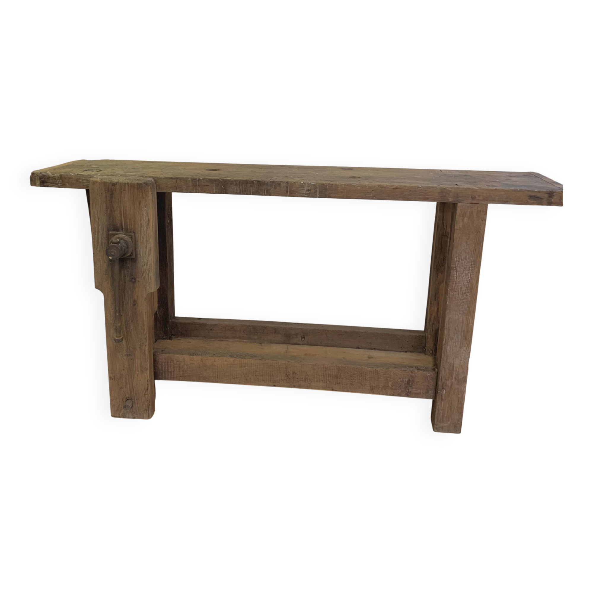 Solid wood workbench