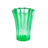 Art deco vase "absinthe green" – pierre d'avesns – france, 1930