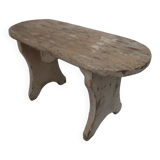 Wooden milk stool