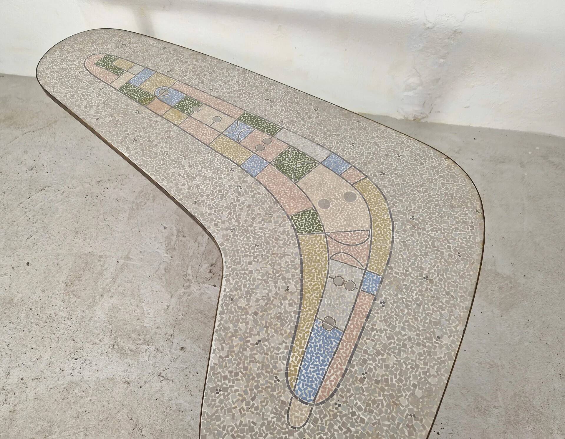 XL Berthold Müller mosaic coffee table
