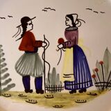 HB Quimper plate