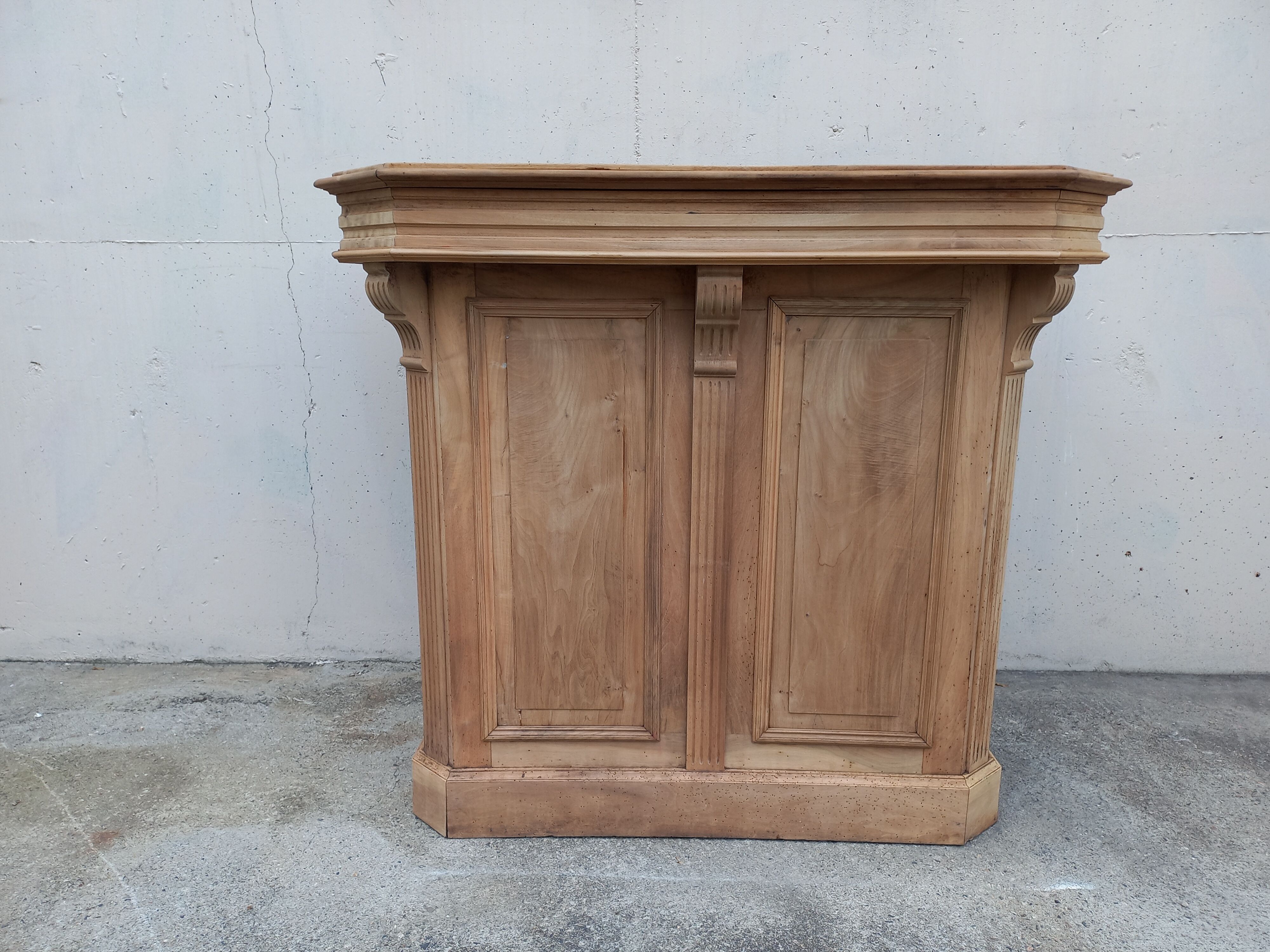 Former store counter, bar