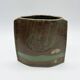 "Totem" vase signed by Anthony Pitot – unique piece, 1980s