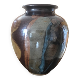 Vase céramique signé chapon