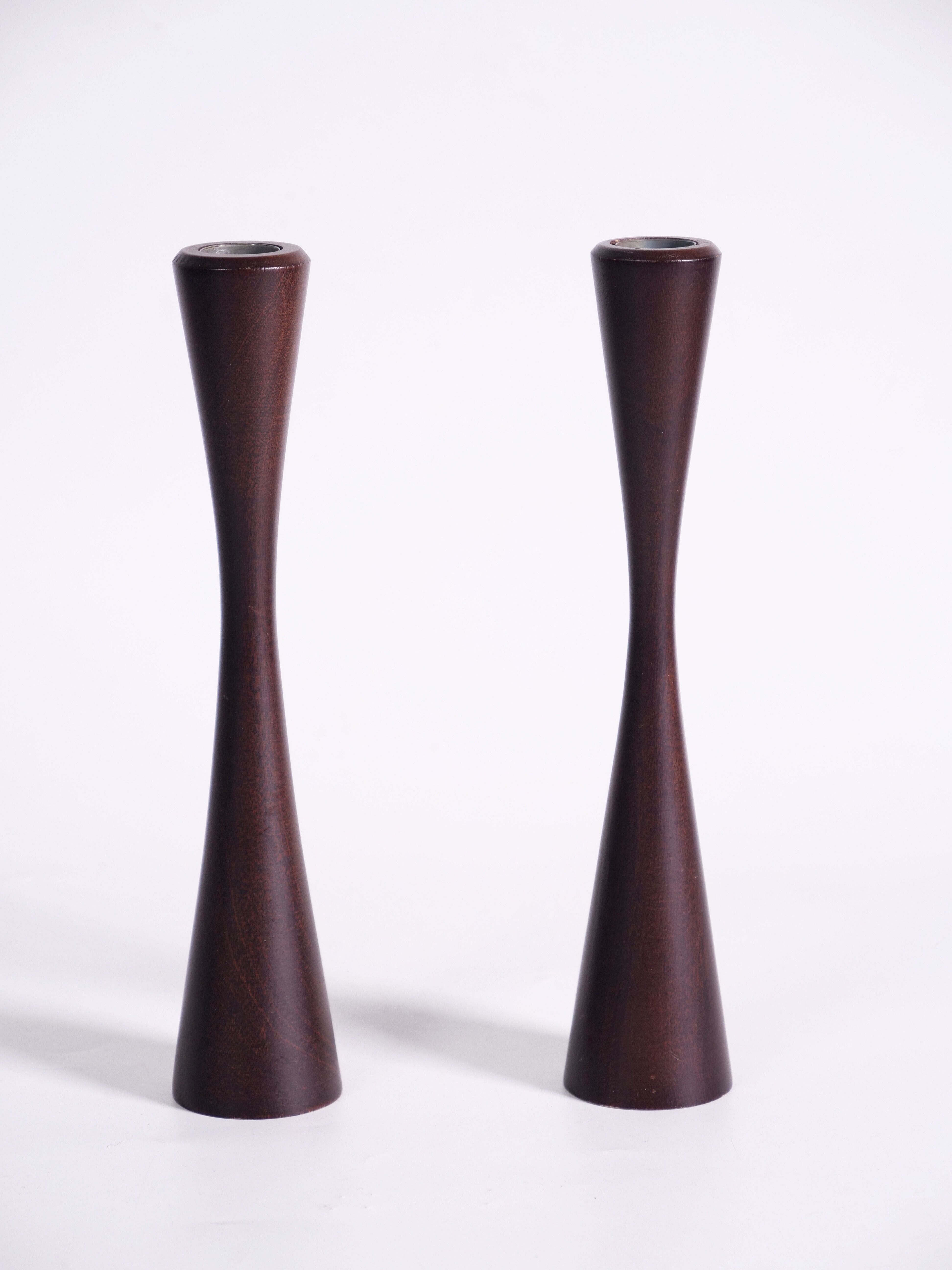 Scandinavian teak chandeliers