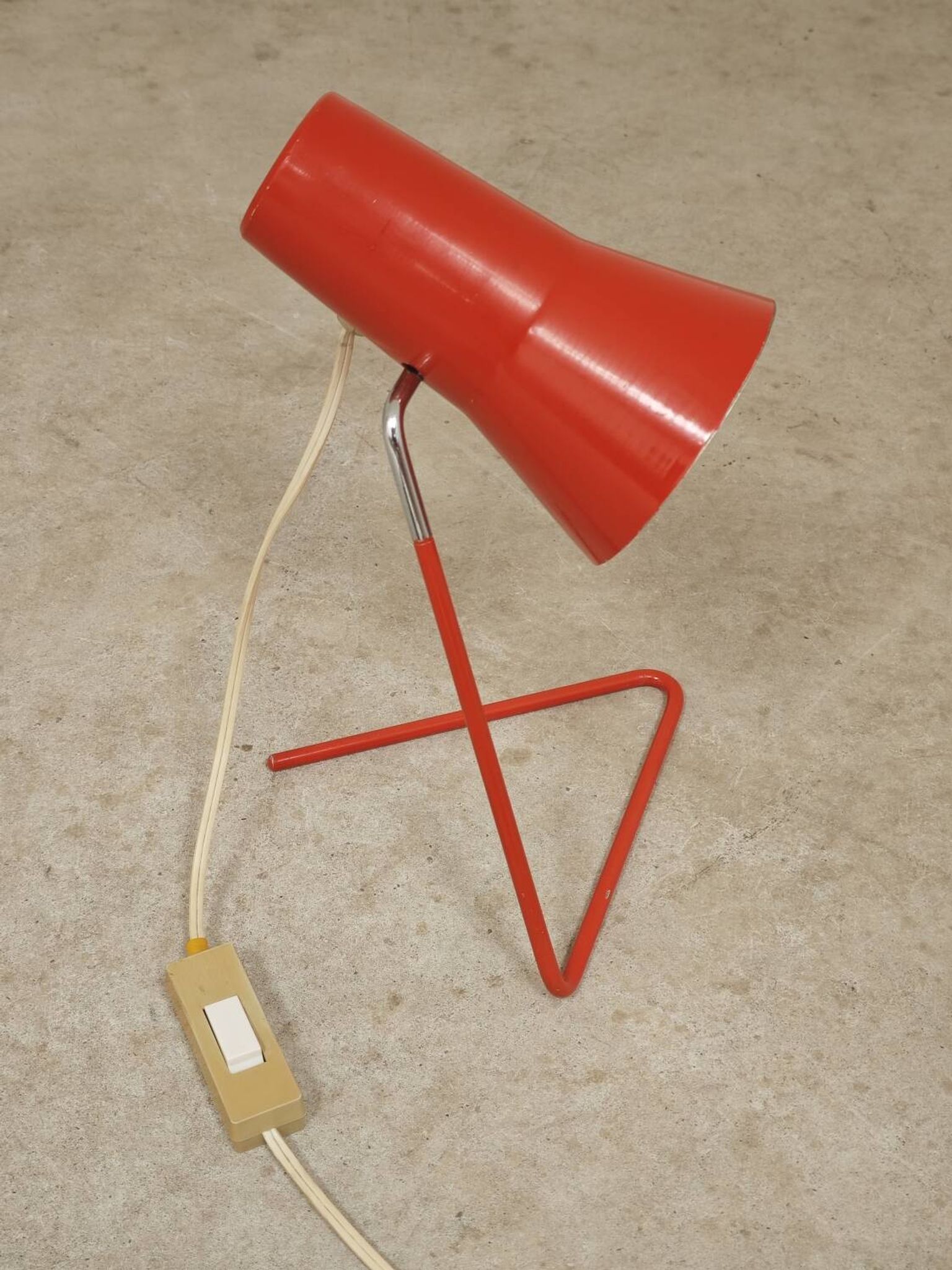 Eastern European lamp for Drupol by Josef Hurka. 1960