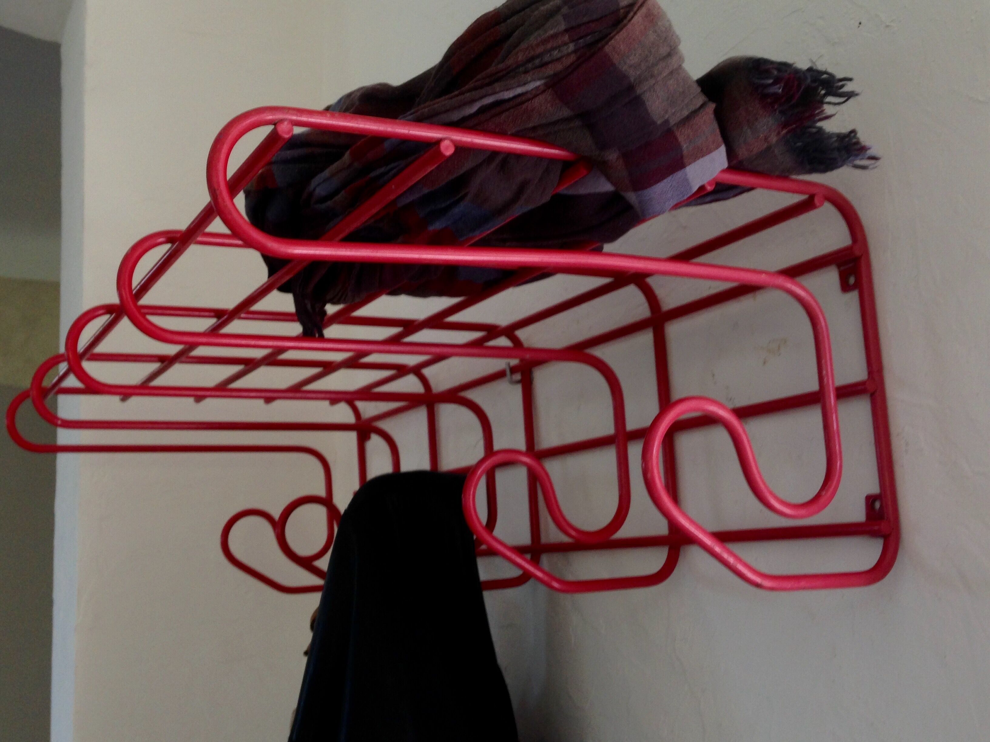 Pair of butterfly and demi-vestiaire of the 70 hooks