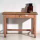 Table de cuisine ancienne en bois de pin – Europe centrale, vers 1900