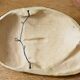 Signed brown enamel mask