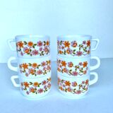Vintage scania arcopal coffee cups