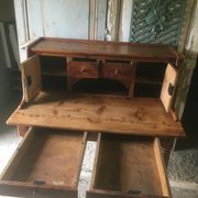Bureau à gradins en pitchpin