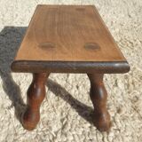 Set 2 decorative milking stools Nature