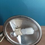 Loft bedside desk lamp patinated gold metal