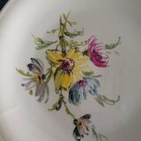 Plat rond avec déco floral