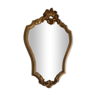 Gilded style mirror, 61x39 cm