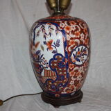 Old porcelain lamp Imari Japan XIX th