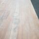 Old patina farm table turned feet