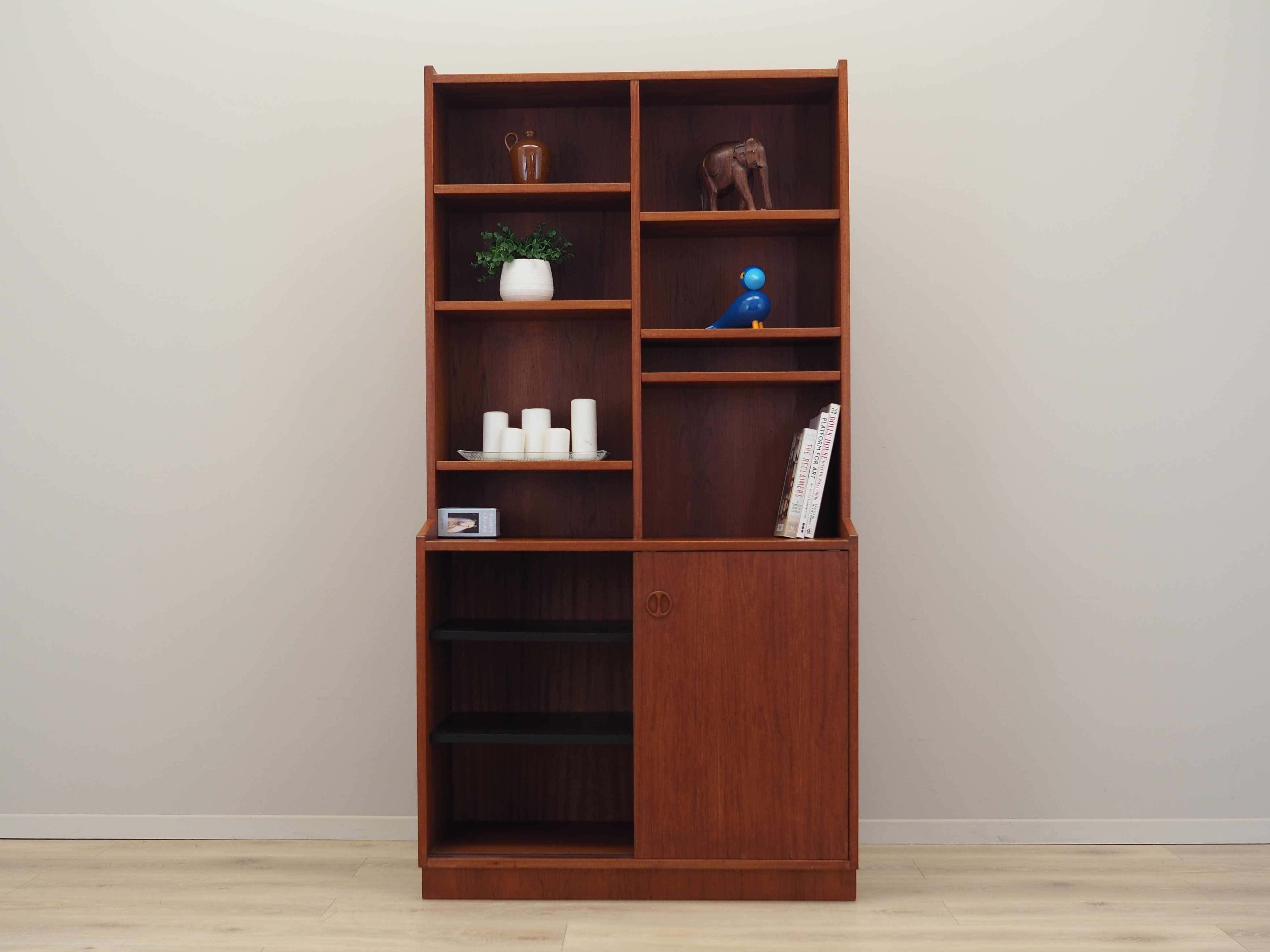 Teak bookcase, Danish design, 1970s, Denmark