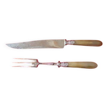 Antique leg of lamb cutlery