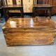 Campaign camphor trunk chest