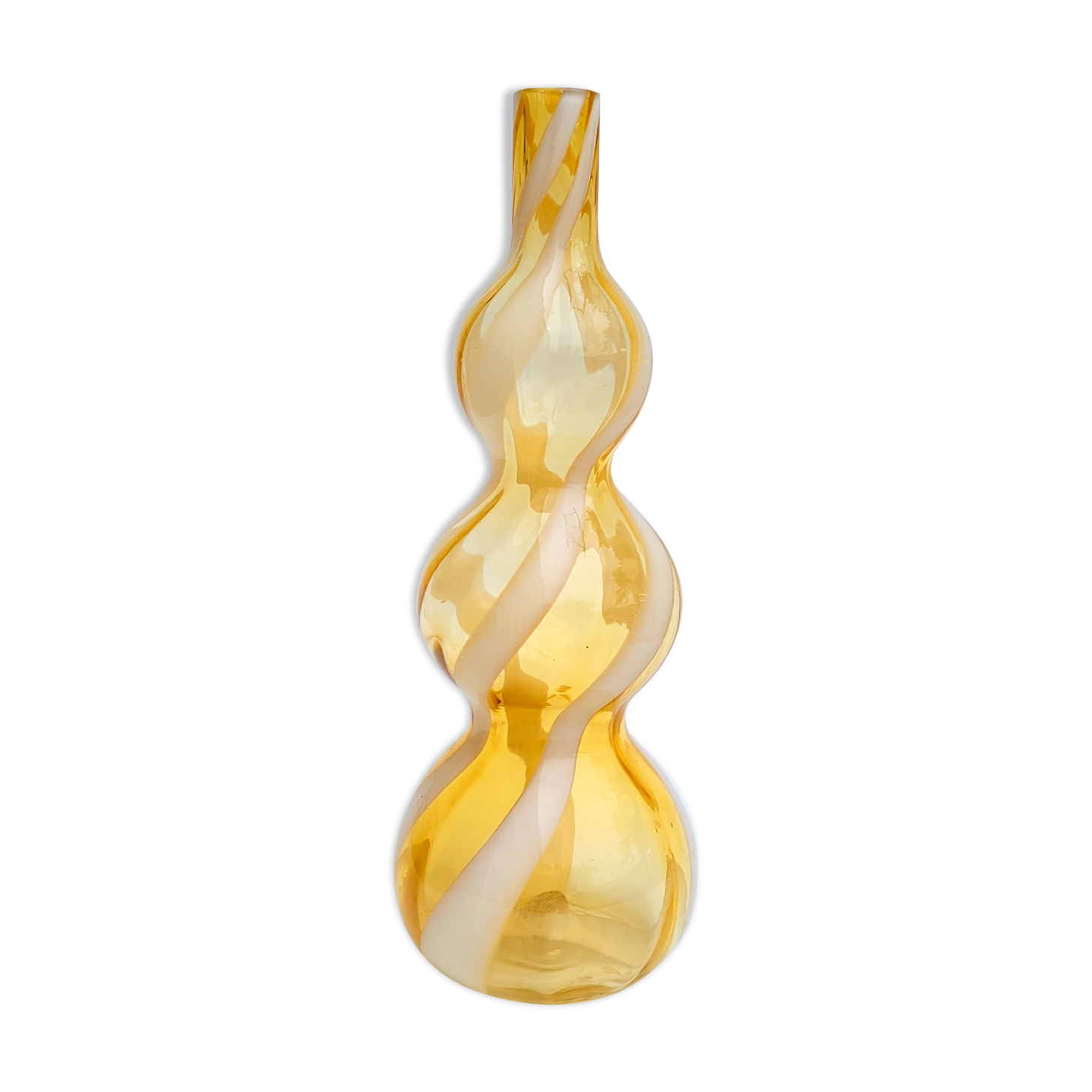 Vintage glass vase by Carlo Moretti, Florence, Italy 1970