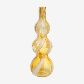 Vintage glass vase by Carlo Moretti, Florence, Italy 1970