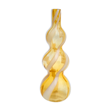Vintage glass vase by Carlo Moretti, Florence, Italy 1970