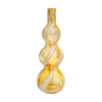 Vintage glass vase by Carlo Moretti, Florence, Italy 1970