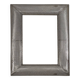 Vintage postmodern metall grid wall mirror