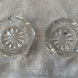 Old serving for boiled eggs with 4 metal cockroaches
