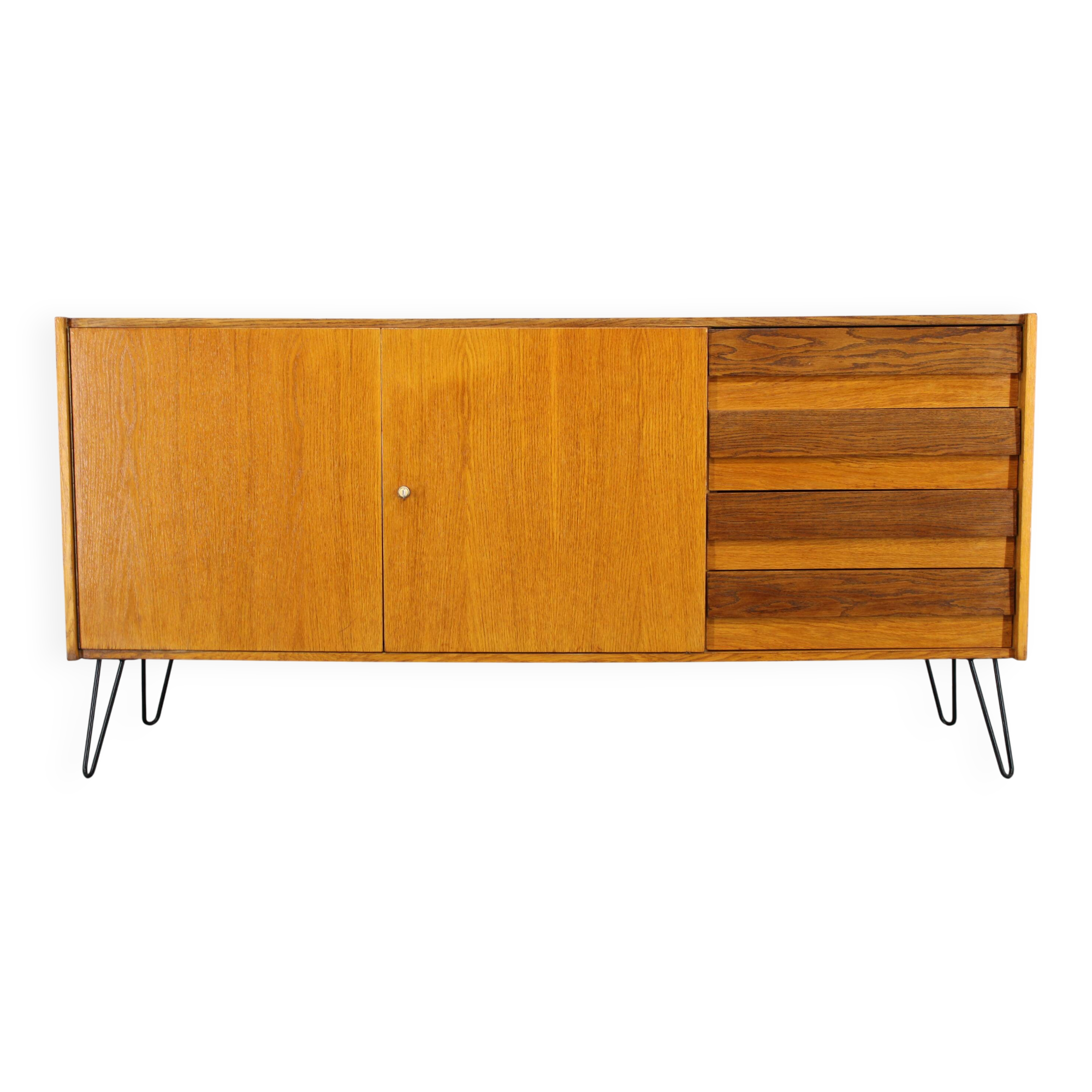 1960s Jiri Jiroutek Upcycled Sideboard ,Czechoslovakia