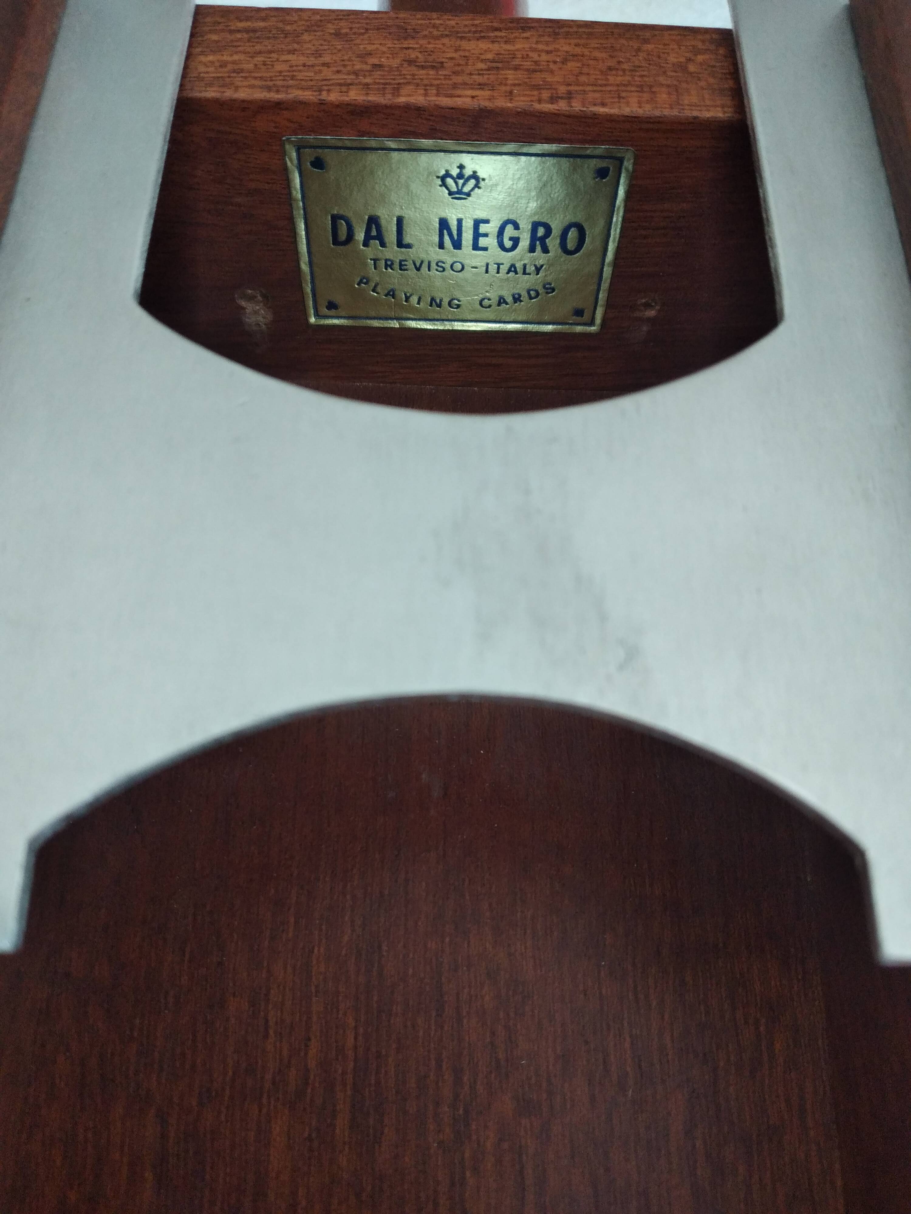 Mahogany croupier's shoe