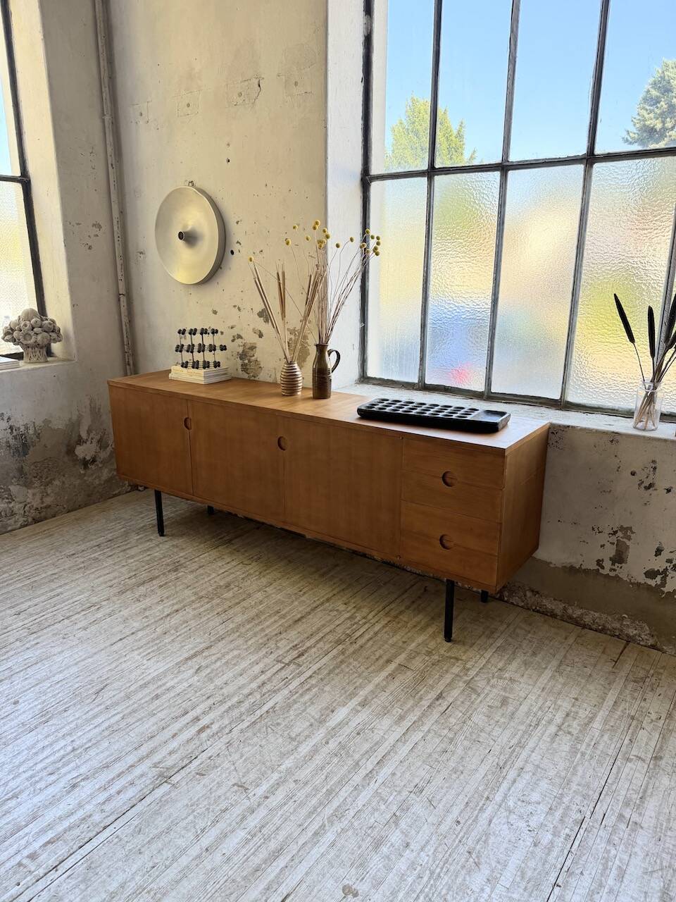 French modernist teak sideboard 1960