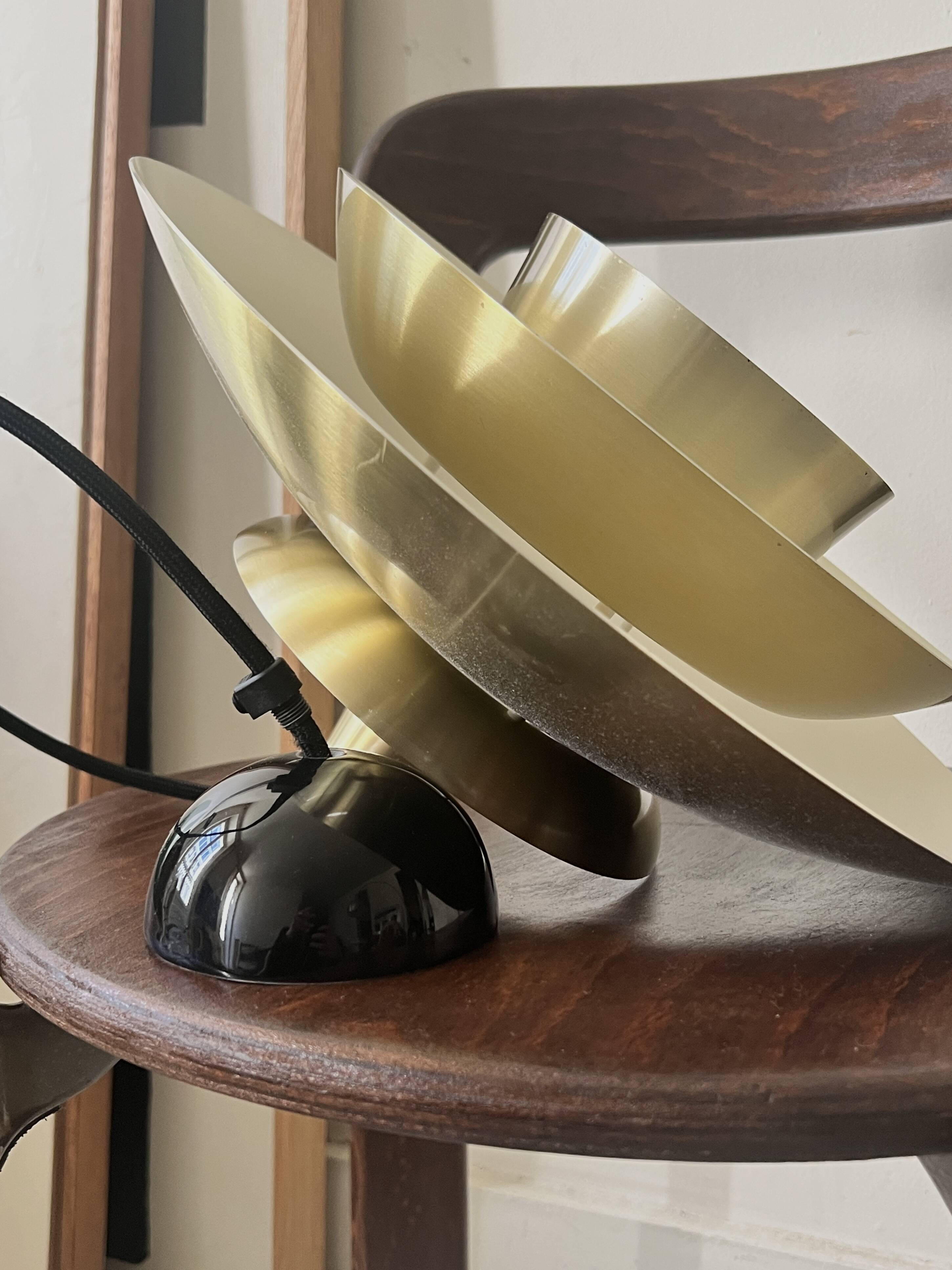 Vintage suspension by Bent Nordsted for Lyskaer, Denmark, 1960s.