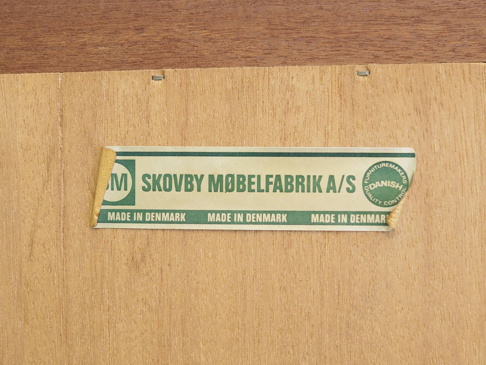 Ash bookcase, Danish design, 1970s, manufacturer: Skovby