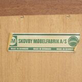 Ash bookcase, Danish design, 1970s, manufacturer: Skovby