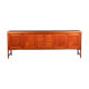 Retro Teak 1960s Nathan Squares Long Mid Century Sideboard