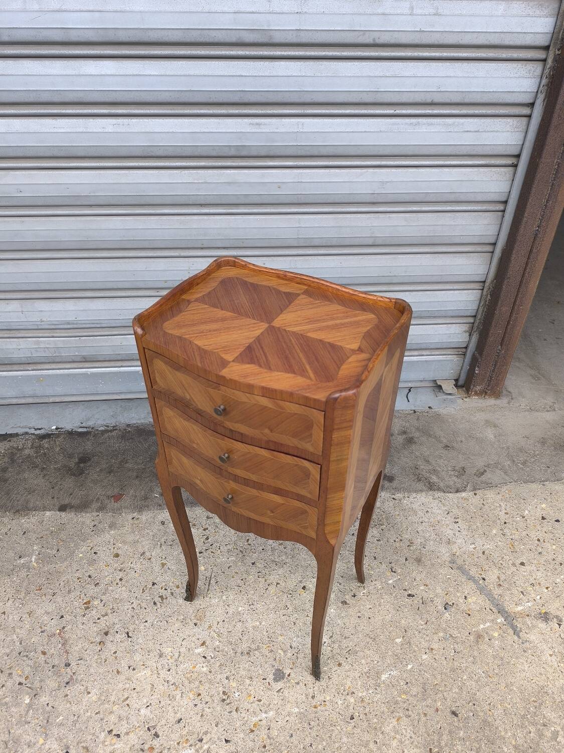 Louis XV style bedside table