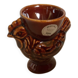 Royal brown keramiek chicken egg cup