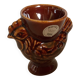 Royal brown keramiek chicken egg cup