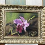 Oil on canvas signed "Catleya" old